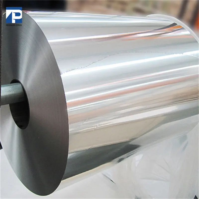 Preço baixo Folha de alumínio para uso doméstico, rolo de papel alumínio 8011 tamanho grande
