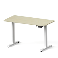 Bureau de direction moderne électrique réglable en hauteur, table d'ordinateur ergonomique motorisée pour bureau