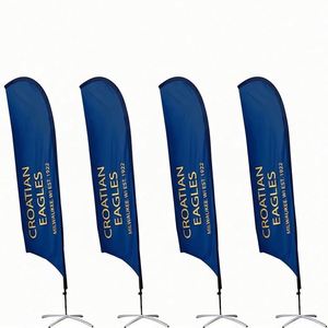 Bandera de Pluma Personalizada al por Mayor de 12 Pies de Altura, Impermeable, con Impresión Digital, Ecológica, con Asta de Aluminio - Product Image 4