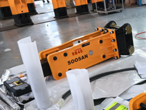 Nuevo Martillo Hidráulico Rompedor de Concreto SB40 a Precio Directo de Fábrica para Excavadoras de Construcción de 4.0-7.0 Toneladas con Cincel de Tipo Superior - Product Image 3