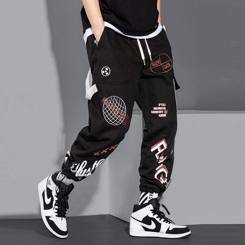 Hip Hop Pantalones Anchos De Chica Hip Hop Pantalones Chandal Mujer Anchos  Pantalones Deportivos De