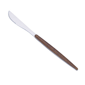 Cuchara de acero inoxidable con mango de madera, sumidero de plástico - Product Image 2