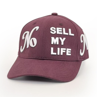 Sombrero deportivo personalizado de algodón 100%, sombrero Vintage bordado en 3D, gorra de papá, gorra de béisbol desgastada de 6 paneles de alta calidad