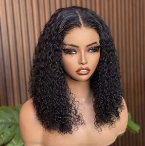 วิกผมลูกไม้แบบไม่มีกาวความหนาแน่น200วิกผมมนุษย์ผ้าลูกไม้ HD ขนาด13x4สำหรับผู้หญิงผิวดำ - Product Image 4