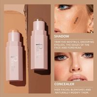 Bâton correcteur de maquillage waterproof nude végétalien à couvrance totale, marque privée, faible MOQ