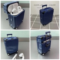 Housse pour écouteurs pour Apple Airpods Pro Protection personnalisée 3D mignon Silicone luxe 2 3 Designer valise Airpods Pro étui