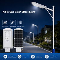 Lampe solaire LED intégrée à économie d'énergie XIUBEN avec détecteur de mouvement, éclairage extérieur pour jardin et route, contrôle intelligent MPPT