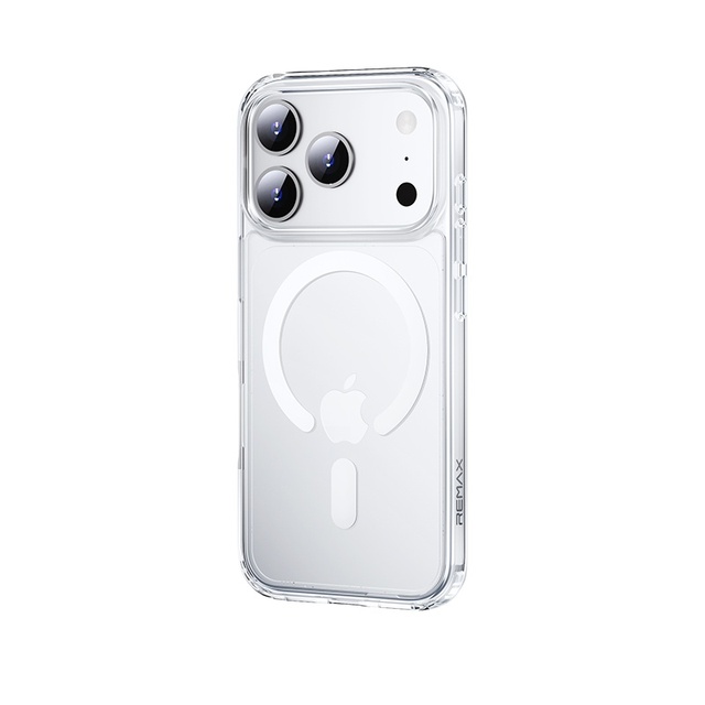 REMAX Crystal Series Magnetic Case RMC-2 Ultra-Thin Transparent Magnet Anti-Yellowing Anti-Drop Phone case for iPhone 17