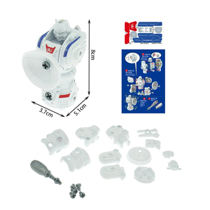 Vente en gros de blocs de construction à assembler soi-même, 5 modèles, <span class=keywords><strong>série</strong></span> spatiale Super Warrior, jouets éducatifs - Product Image 4