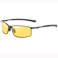 Lunettes de soleil métalliques élégantes de haute qualité, plusieurs couleurs de montures pour le cyclisme et les activités de plein air, lunettes de soleil tendance pour hommes 2025