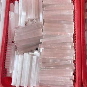 Bacchetta di Selenite grezza naturale all'ingrosso bacchetta di Selenite di pietra grezza - Product Image 6