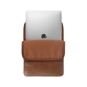 Housse de protection en cuir pour ordinateur portable 13 14 15 16 pouces, étui léger et élégant pour MacBook - Product Image 1