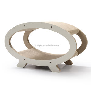 Pelindung furnitur penggaruk kucing Modern mewah dapat dilepas bentuk Oval dibuat dari kertas berkualitas tinggi yang dikemas dalam karton - Product Image 5