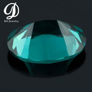 Nanosital Créé Gemstone Topaze Londres Bleu Med 46 # - Product Image 2