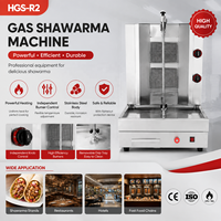 Machine commerciale de fabrication de boulettes de viande et de saucisses Shawarma Kebab Burger Clipper Doner Grill Shawarma Machine