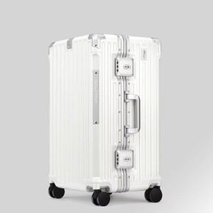 Valise de voyage personnalisée Bayer PC 20/32 pouces, cadre en aluminium, <span class=keywords><strong>bagage</strong></span> à main durable avec porte-gobelet et <span class=keywords><strong>port</strong></span> de charge - Product Image 3