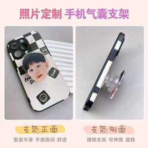 Crystal Acrylic Telescopic <b>Phone</b> <b>Holder</b> With Dog Design For <b>Mobile</b> Grip - Product Image 4