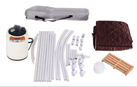 Sac de Sauna à Vapeur Tente avec Sauna 2L Portable Capuche Gonflable Polyvalent Bain de Pieds Sauna Box