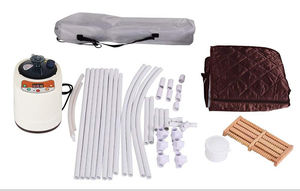 كيس ساونا بخار خيمة مع ساونا 2 لتر غطاء محرك محمول قابل للنفخ متعدد الأغراض صندوق ساونا لحمام القدم - Product Image 6