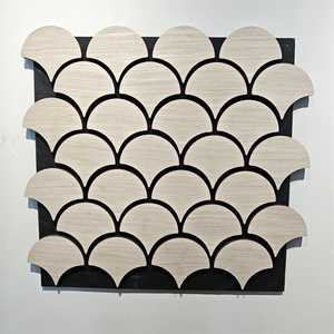 Paneles Acústicos Insonorizantes de MDF, Akupanel, Paneles de <span class=keywords><strong>Madera</strong></span> con Listones, Panel de Pared de Listones de <span class=keywords><strong>Madera</strong></span> para Decoración de Interiores, Pared o <span class=keywords><strong>Techo</strong></span> - Product Image 2