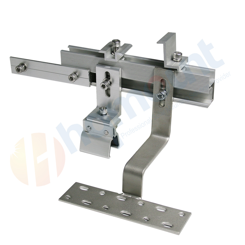 PV EndClip Rack Solar Panel Mounting Kit Ground Steel C Rail with Easy Install Middle Clamp Accessories Manufactured by EndClip · image 6
