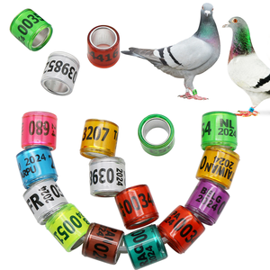 2026 Op Maat Gemaakte Race Duivenring Van Hoge Kwaliteit Aluminium En <span class=keywords><strong>Plastic</strong></span> Gepersonaliseerd Voor Vogeltoepassing Huisdierenproduct - Product Image 3