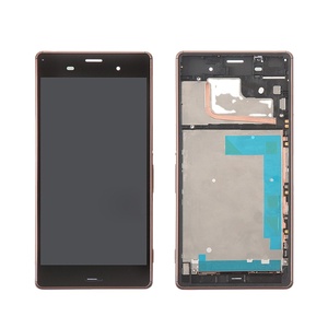 Pantalla Para cho Sony <span class=keywords><strong>Xperia</strong></span> <span class=keywords><strong>Z3</strong></span> D6633 Màn hình LCD hiển thị lắp ráp với khung - Product Image 1