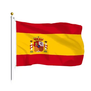 Groothandel Vlag Landen Over De Hele Wereld Custom Banderas De Paises Nationale Spanje Vlag