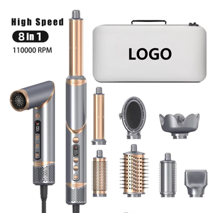 OEM ODM Professional 8-in-1 <strong>Dryer</strong> <strong>Brush</strong> Multi Styler Ionic <strong>Hair</strong> <strong>Dryer</strong> <strong>with</strong> One-Step Air <strong>Brush</strong> Brushless Motor <strong>Dryer</strong> Styler One - Product Image 5