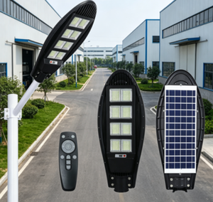 Lámpara Solar LED para Calle de 200W Directo de Fábrica, Farola Solar de 10W 30W para Exteriores, Impermeable, Entrega Rápida - Product Image 1