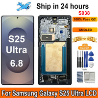 Pantalla de Repuesto para la Serie S25, Pantalla AMOLED de 6.8 Pulgadas con 1 Año de Garantía y Luminancia de 400cd+