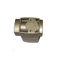 Vanne pneumatique en alliage d'aluminium VNA101A-10A à 2 ports de 10 mm avec joints NBR pour le contrôle des circuits air et air-hydraulique, actionnée par l'air