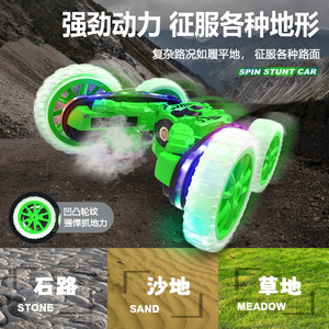 <strong>Remote</strong> <strong>Control</strong> <strong>Car</strong> 360 Rotating <strong>Remote</strong> <strong>Control</strong> <strong>Car</strong> With Light and Spray 2.4Ghz Drive Children <strong>Control</strong> Toys Indoor Outdoor Toys - Product Image 4