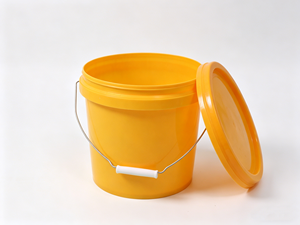 Seau à peinture de qualité supérieure, personnalisable, de qualité alimentaire, <span class=keywords><strong>5</strong></span> gallons, 10 L, seaux en plastique recyclables pour l'emballage alimentaire, bidon de 20 <span class=keywords><strong>litres</strong></span> - Product Image 3