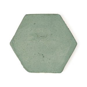 Azulejos Hexagonales Chroma Aquamarine de 10 Pulgadas en Verde para Decoración de Paredes y Pisos - Product Image 4