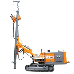 Split rock anchors drill rig sloping anchoring Small ZEGA 430S drilling rig for tunnel grouting anchor drill with electric motor
