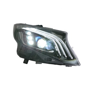 China Professional Manufacture Vito 2016-2023 Led Headlights <b>Accessories</b> Turn Signals Lens Daily Running <b>Light</b> New Condition Run - Product Image 1