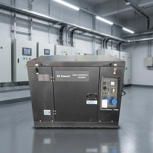 Hot Selling Portable SS SAMSON 10KW SILENT TYPE Diesel Generator Electric Start 50Hz Inverter 10KW SILENT TYPE DIESEL GENERATOR - Product Image 1