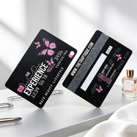 Tarjeta de Membresía Magnética de PVC con Diseño Personalizado de Fábrica, Impresa en Offset, CR80, Holográfica, con Purpurina, Relieve y Banda Magnética