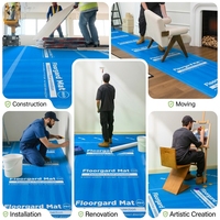 Tapis de protection de sol en mousse EVA robuste, épaisseur personnalisée, antidérapant, pour ateliers, travaux de décoration et de peinture