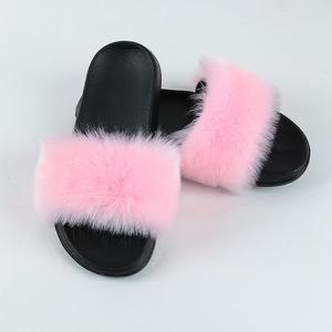 Nouvelles pantoufles plates en laine antidérapantes <span class=keywords><strong>pour</strong></span> femmes, chaussures confortables de style marche, pantoufles simples à semelle souple, idéales <span class=keywords><strong>pour</strong></span> <span class=keywords><strong>la</strong></span> plage - Product Image 5