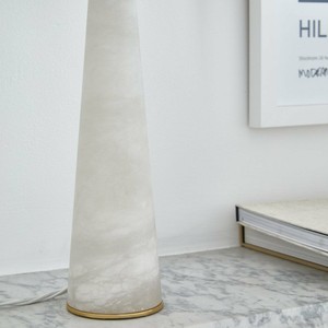 Marble Table <b>Lamp</b> E27 <b>LED</b> <b>Light</b> Source Switch Control Modern Minimalist Design Bedroom Living Room Lighting - Product Image 4