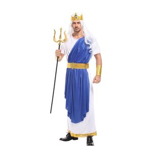 2023 festa <span class=keywords><strong>di</strong></span> Halloween Cosplay Costume Poseidon il <span class=keywords><strong>dio</strong></span> del mare vestito vestiti da uomo fantasia Costume da adulto - Product Image 6