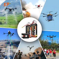 Prix de gros EP 12s 22000mah 44.4v 10c Batterie Lipo intelligente avec connecteur XT60 XT90 pour drone industriel UAV