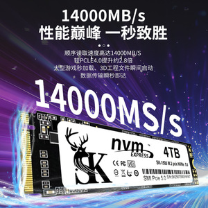 SK <b>NVMe</b> <b>SSD</b> <b>M</b>.<b>2</b> PCIe 1TB TLC For Laptop Desktop - Product Image 2