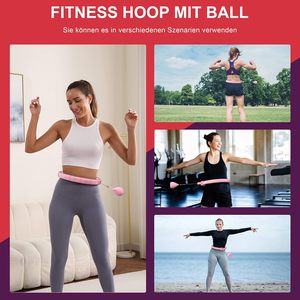 Thiết Bị Tập Thể Dục Thông Minh Thể Thao Hoop Eo Mỏng Tập Thể Dục Có Thể Tháo Rời Massage Hoops Cho Phòng Tập Thể Dục Đào Tạo Nhà - Product Image 6