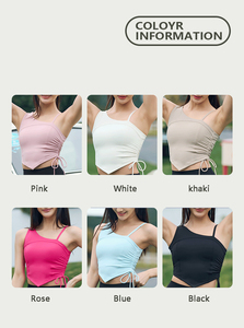XW-ZJ-01Wholesale <strong>Best</strong>-Selling Comfortable <strong>Built</strong> in <strong>Bra</strong> <strong>Top</strong> Tank <strong>Tops</strong> for Women Ladies <strong>Bra</strong> <strong>Yoga</strong> <strong>Bra</strong> for Women - Product Image 2