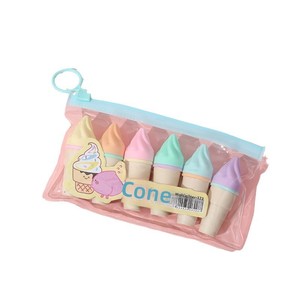 Stylos Fluorescents Multicolores en Forme de <span class=keywords><strong>Mini</strong></span>-Crème Glacée, Ensemble de Stylos de Peinture en Plastique pour Marquage Clé, Graffiti et Aquarelle - Product Image 5