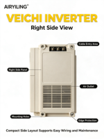 Variateur de fréquence Holip Danfoss HLP-C100 7,5 kW 10 CV 380 V triphasé AC VFD pour compresseur d'air à vis rotatif, à économie d'énergie