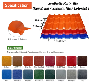 Lámina de Techo de PVC con Aislamiento Térmico, Plástico Upvc Asa, Teja, Tejas de Techo, Paneles de Techo - Product Image 4